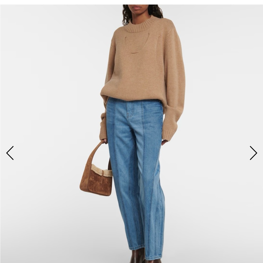 Frame Paneled Stripe Barrel Women's Jeans Responsibly Woven